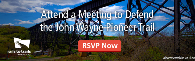 Attend a Meeting to Defend the John Wayne Pioneer Trail | RSVP Today