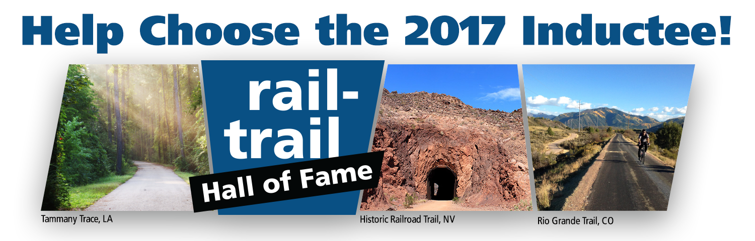 Vote Now for the 2017 Rail-Trail Hall of Fame Inductee