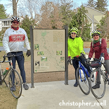 Christopher Roell and Friends on the Anacostia River Trail