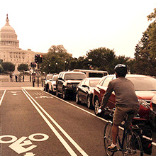 Biking to the Capitol (cree)